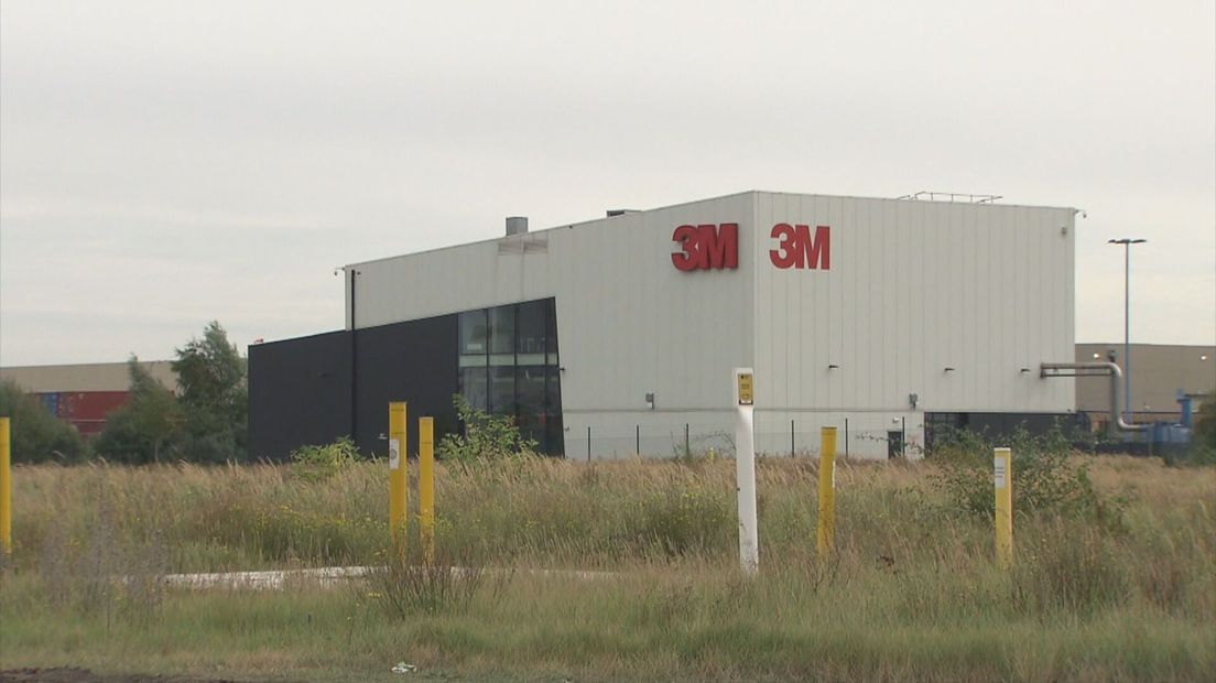 3M-fabriek bij Zwijndrecht