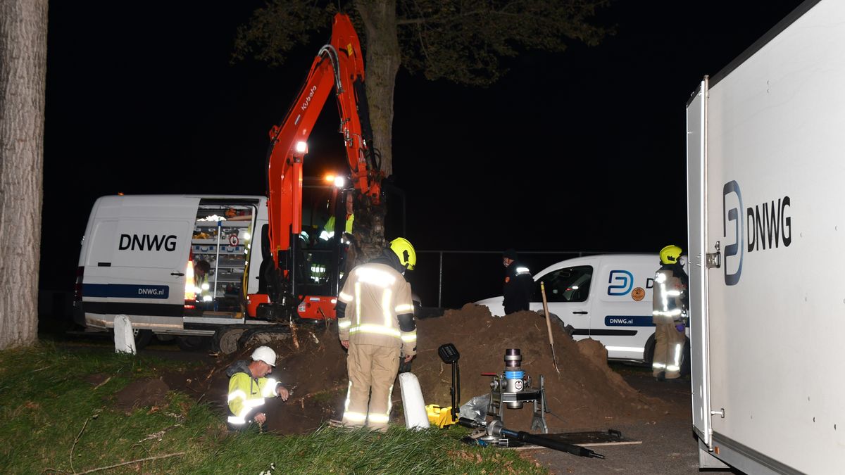Woningen ontruimd vanwege gaslek in Kwadendamme
