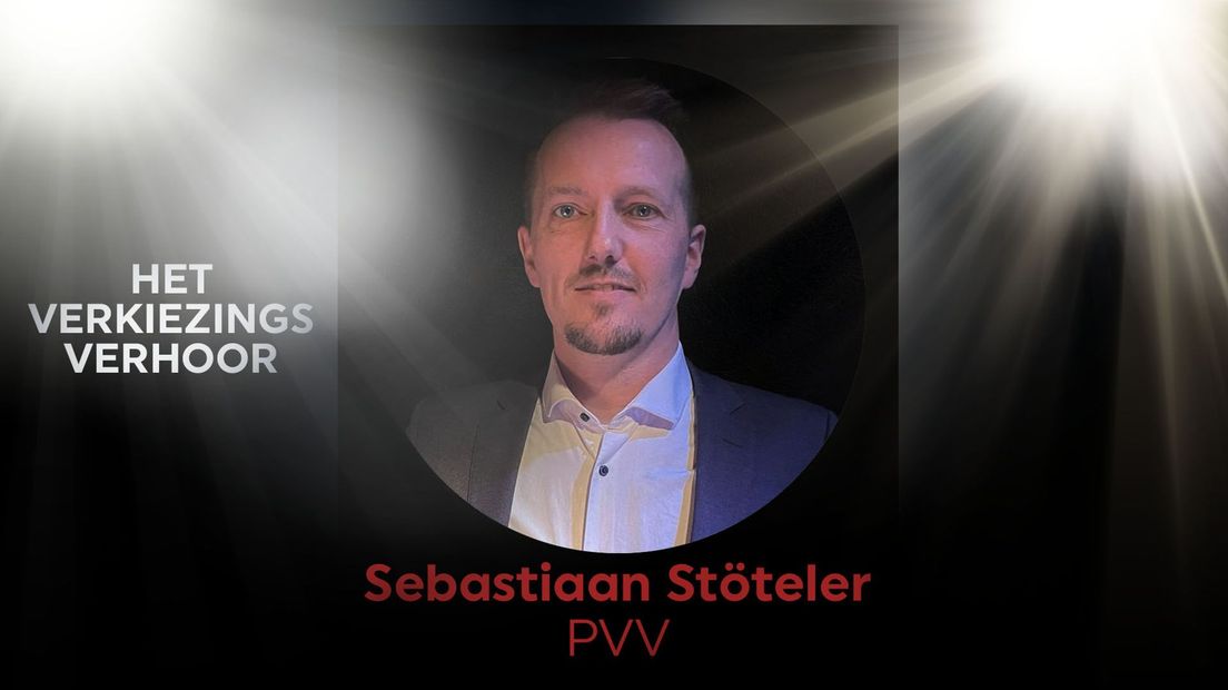 Sebastiaan Stöteler, lijsttrekker PVV