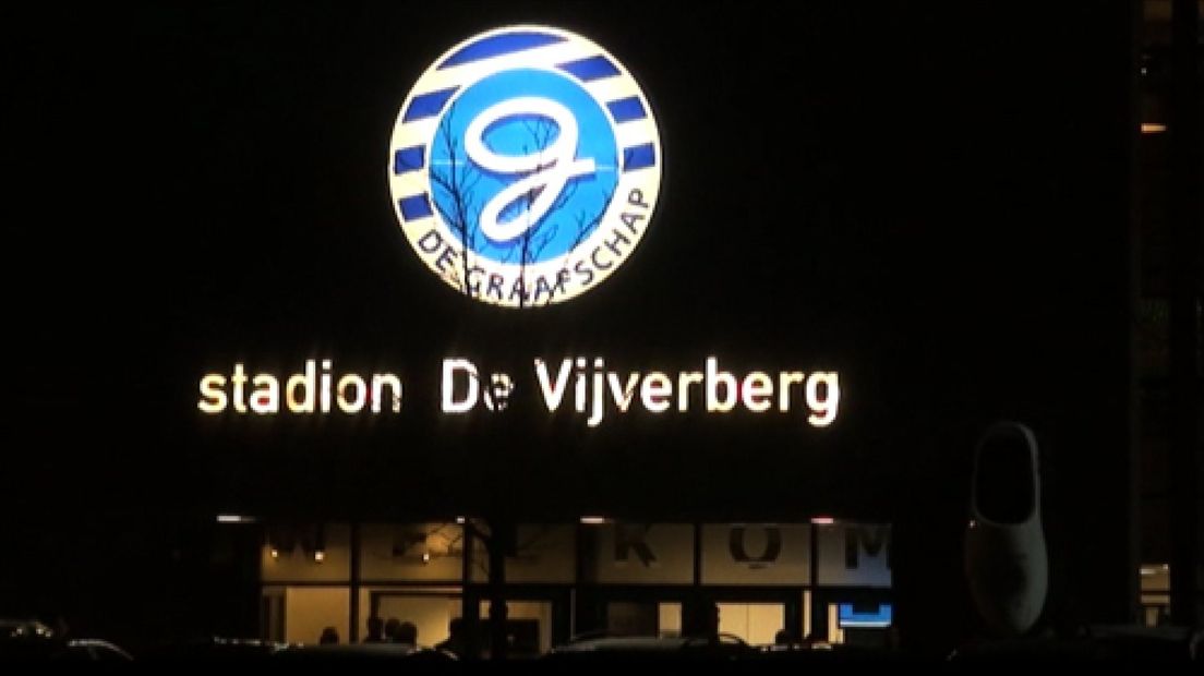 Wedstrijd De Graafschap tegen VVV Venlo afgelast