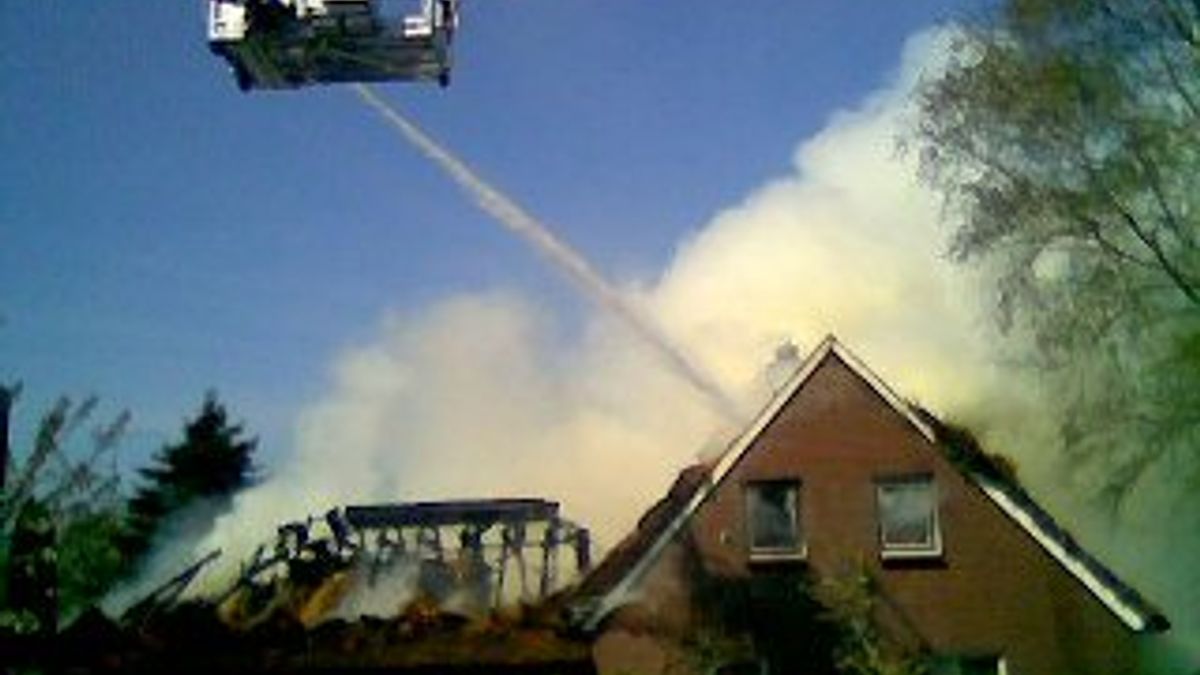 Brand in woonboerderij