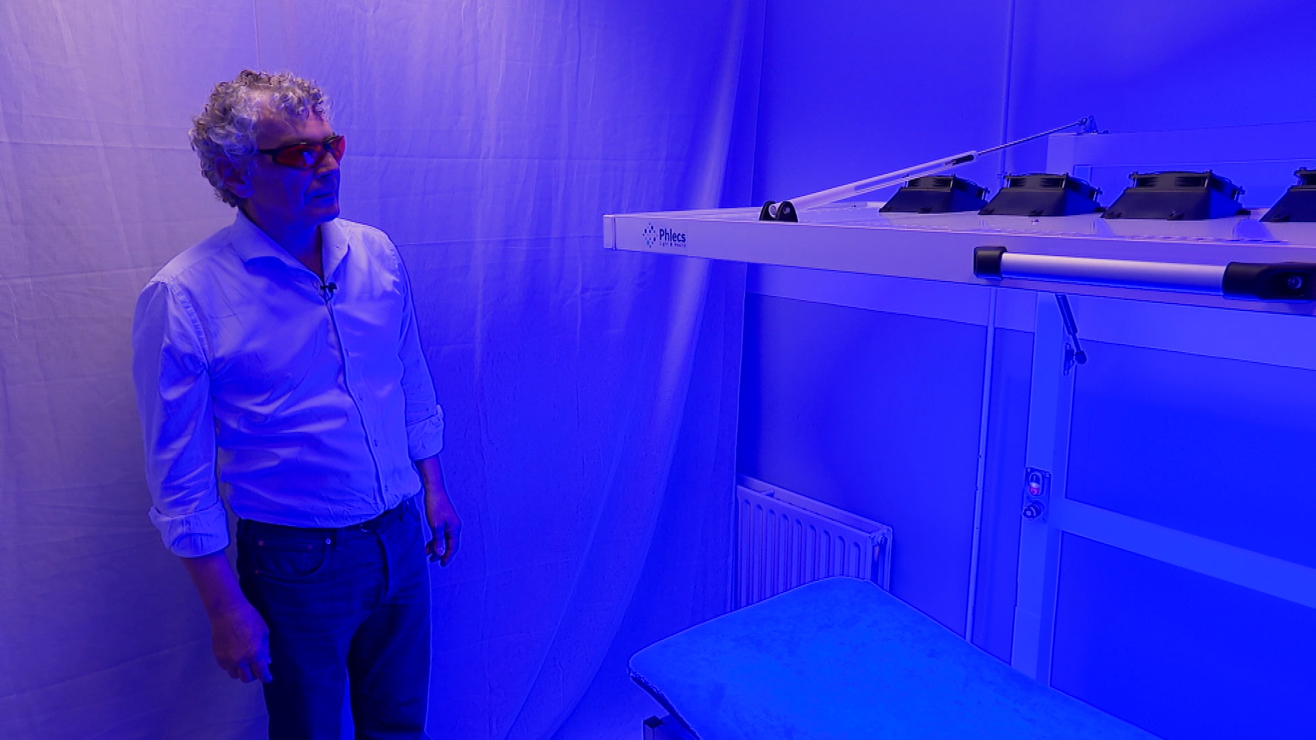 Blauw licht uit Zeeland biedt hoop voor mensen met eczeem