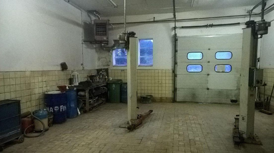 De oude melkfabriek van binnen (Rechten: RTV Drenthe / Frits Emmelkamp)