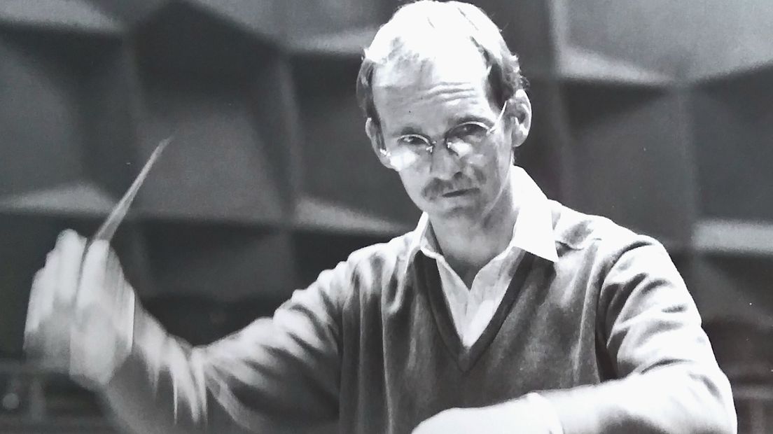 Fictoor als dirigent in 1978