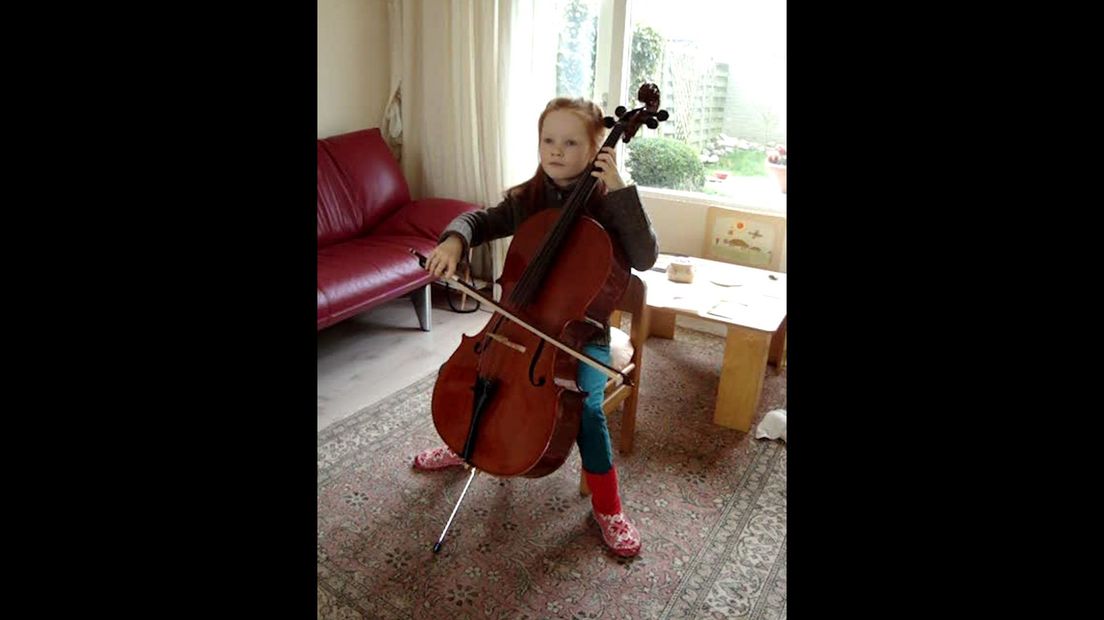 "Ik was betoverd door de mooie klank van de cello"