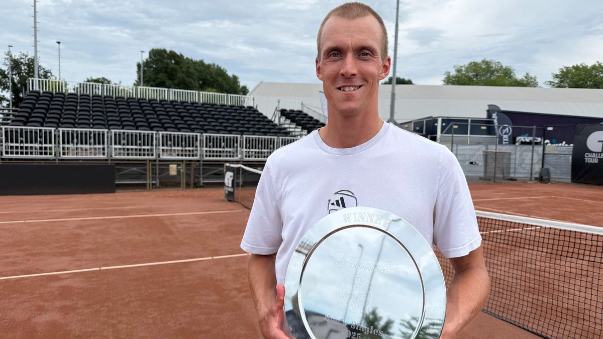 Brit Jan Choinski treedt met winst Dutch Open in voetsporen Djokovic: 'Zal Bunschoten nooit vergeten