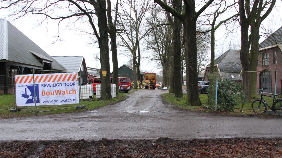 De ontmanteling van het lab in Ambt Delden