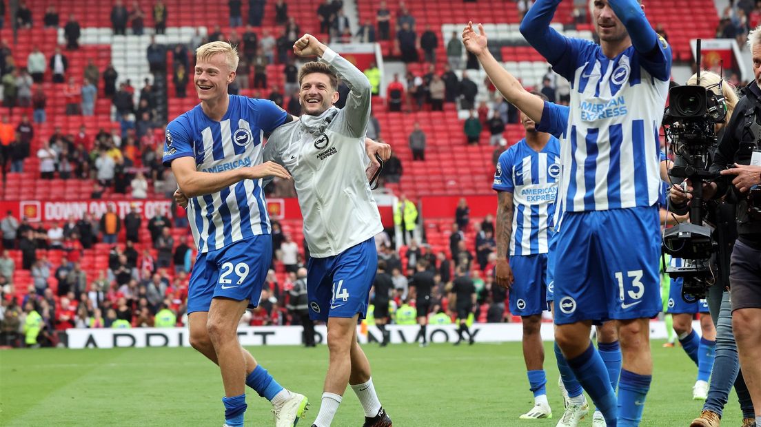 Voetbal Jan Paul van Hecke Brighton Manchester United