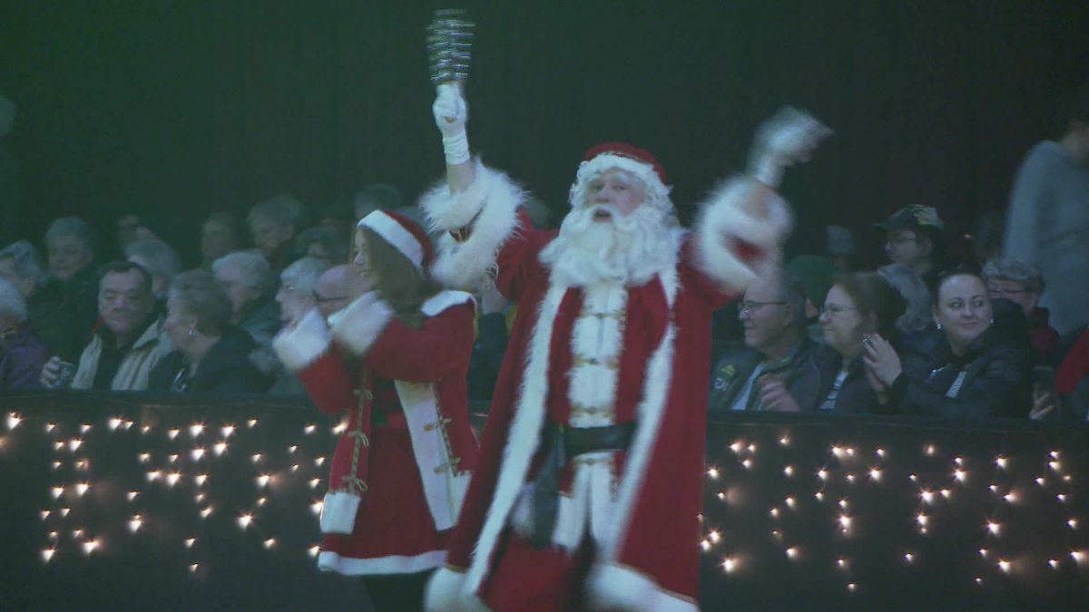 Kerstshow voor senioren in Exloo
