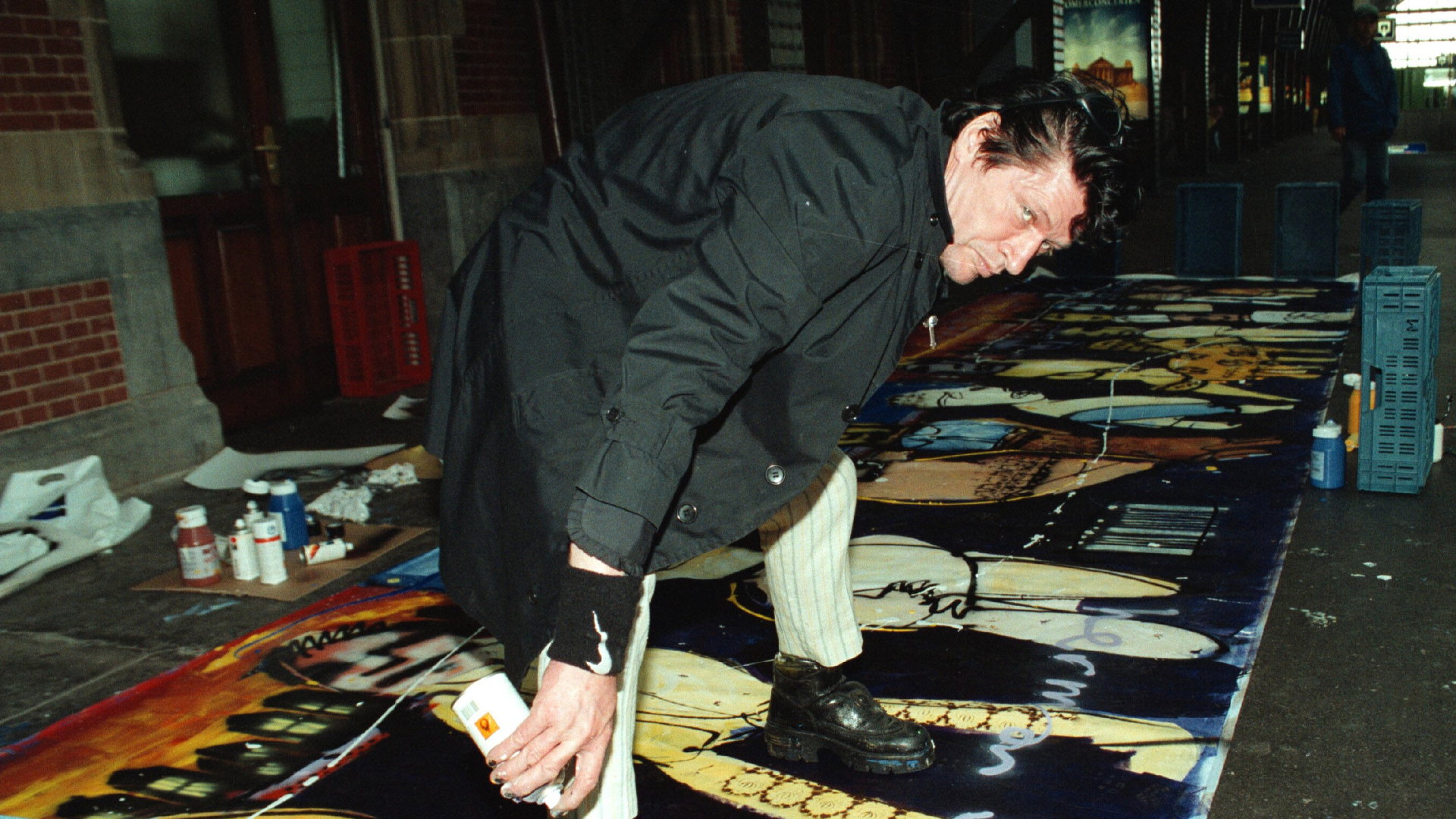 Schilderij van Herman Brood voor het eerst in kunstcollectie van het Rijk