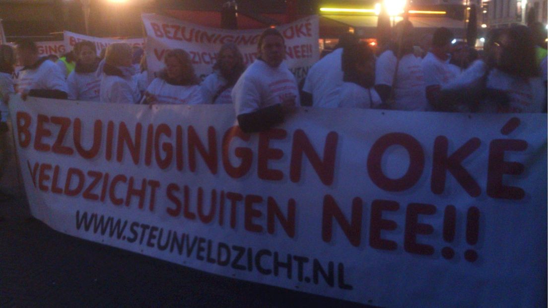 Protestmars in Enschede