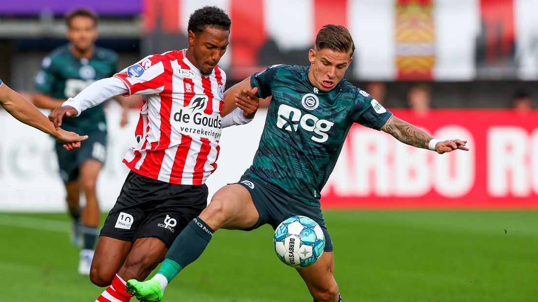 Sparta tegen FC Groningen eerder dit seizoen