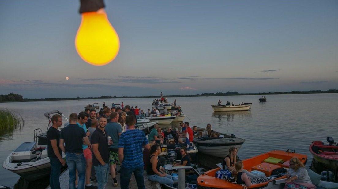 Illegaal feest in Giethoorn