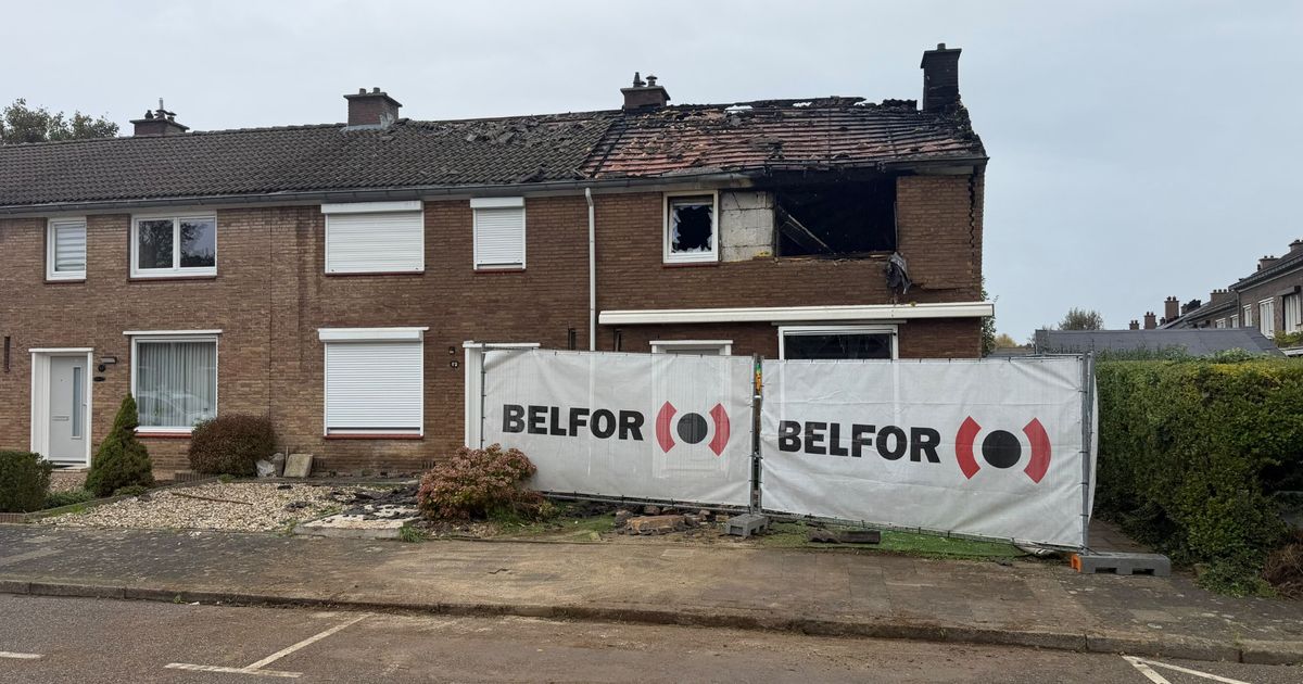 Woning in Maastricht dreigt in te storten na brand: bemoeilijkt onderzoek