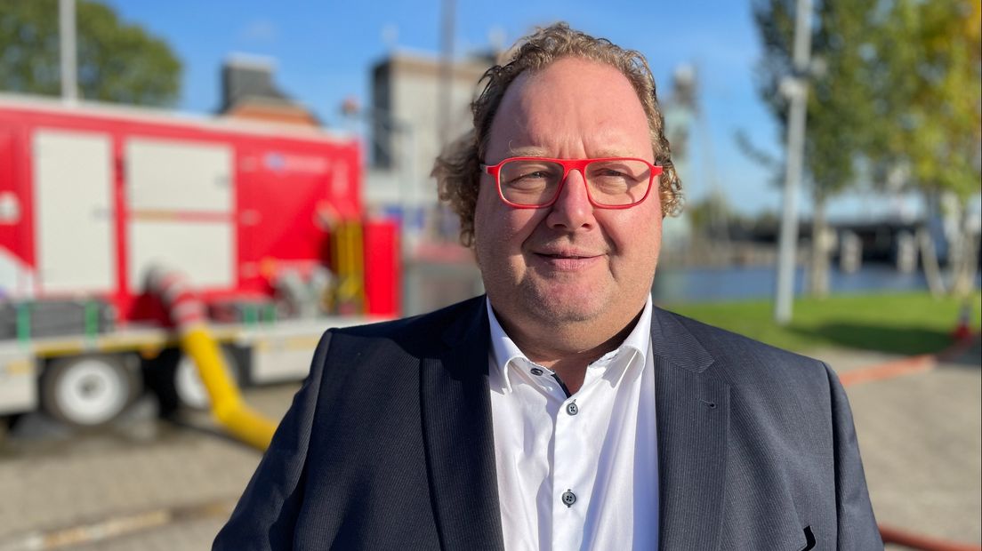 Burgemeester Jaap Kuin van de gemeente Pekela