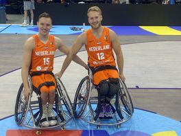 Quinten Zantinge en Gijs Even plaatsen zich met rolstoelbasketballers voor Paralympics