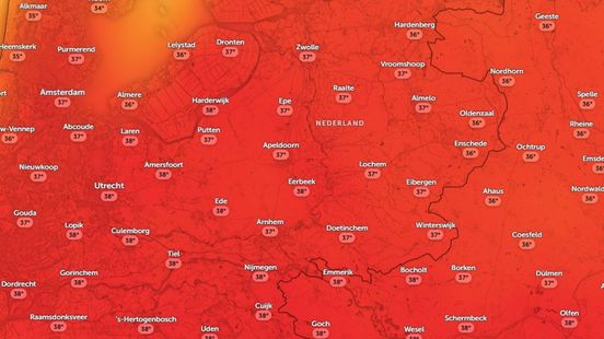 HITTE | Zo heet wordt het bij jou