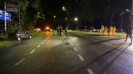 Zware botsing op N304, weg volledig afgesloten