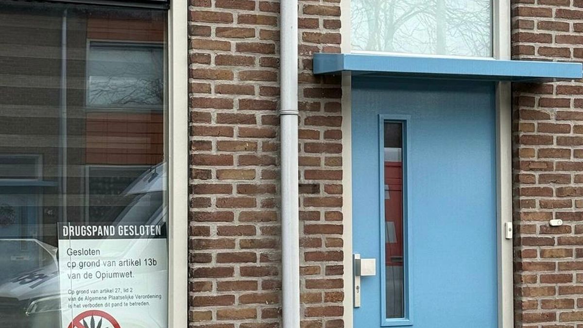 Drugspand langs de Reinder Eikelboomstraat in Hoogeveen gesloten