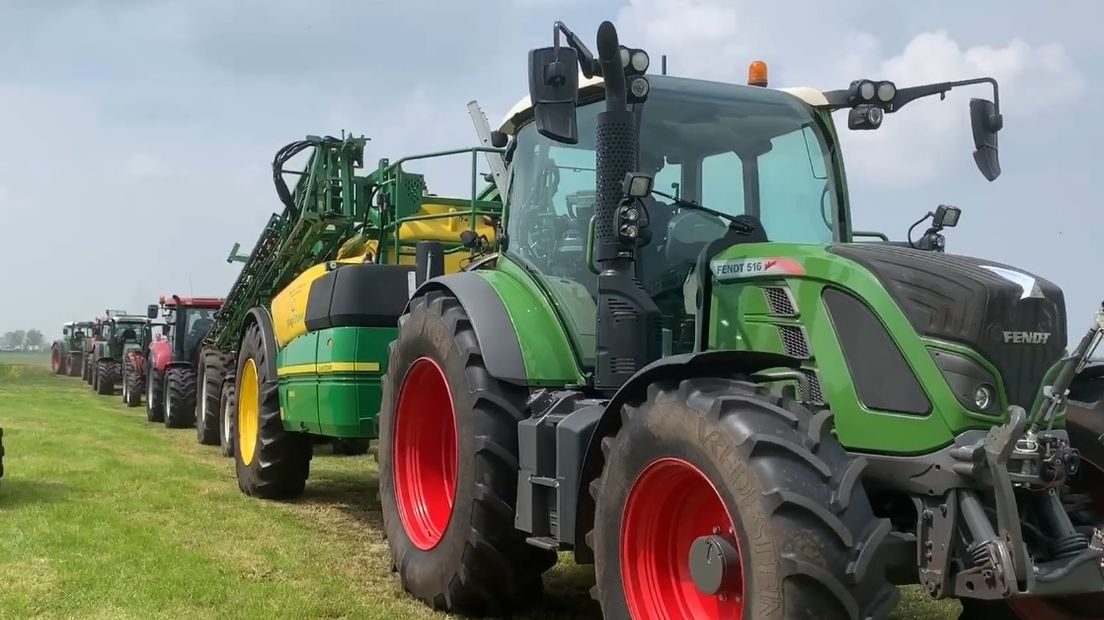 Zo'n duizend boeren willen op de trekker naar Den Haag op 1 oktober (Rechten: archief Eline Vedder)