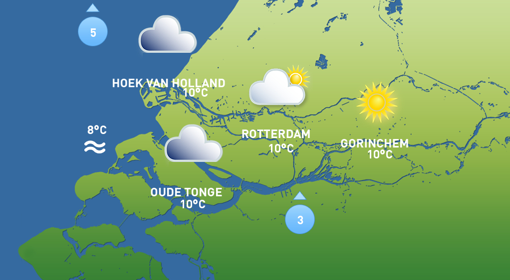 Het weer van 15 december 2025