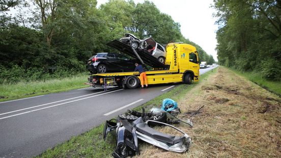 Meerdere personen gewond na twee botsingen op N309
