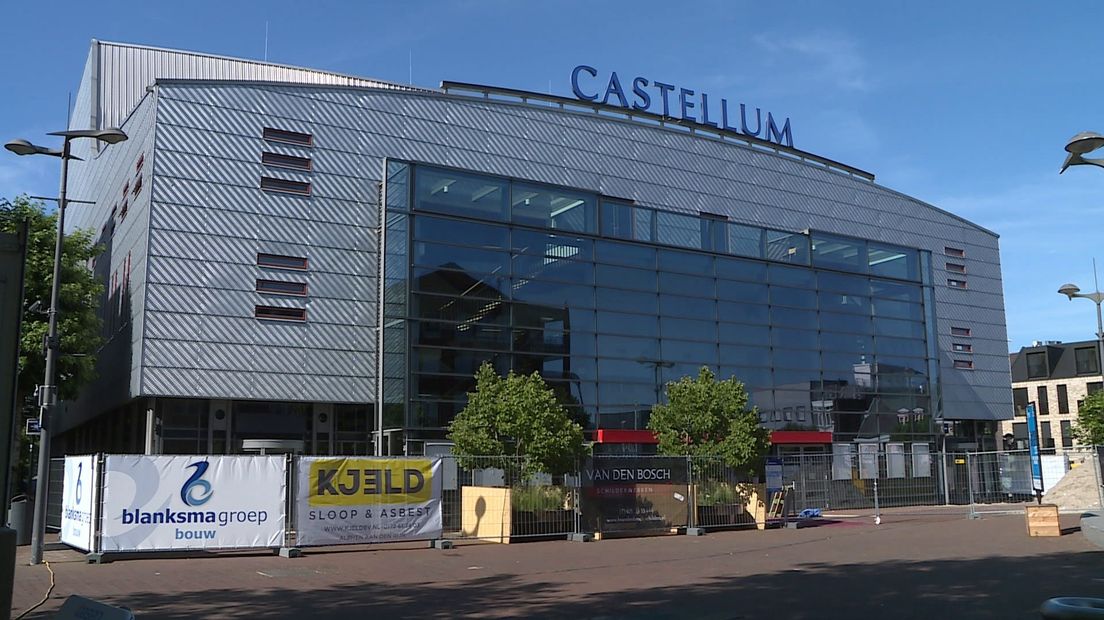 Theater Castellum tijdens de verbouwing