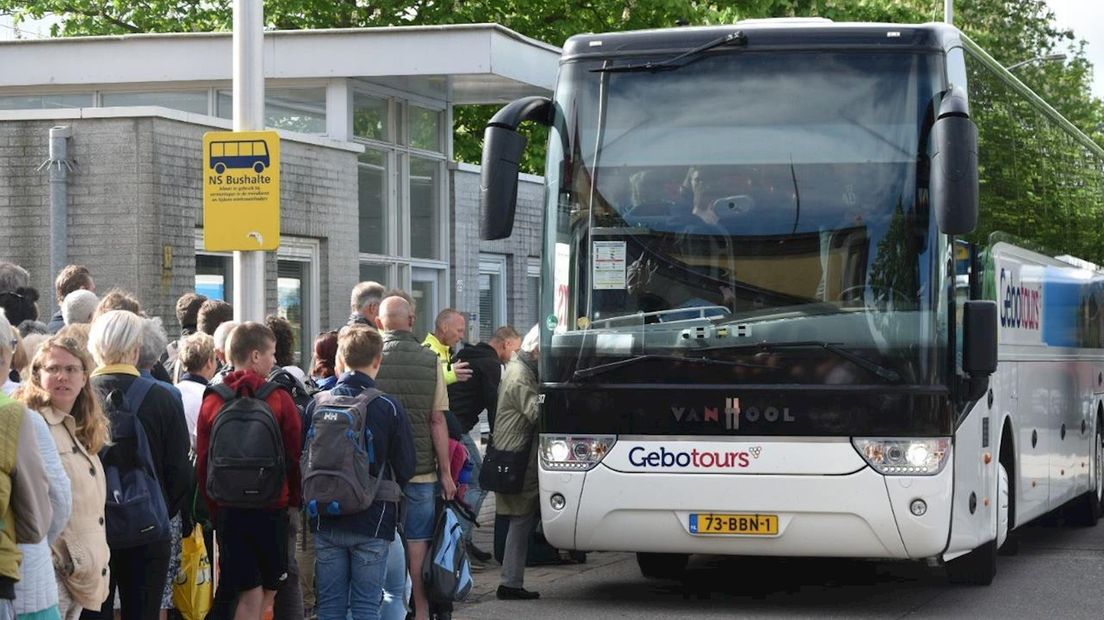 Bussen moeten reizigers op de plek van bestemming brengen