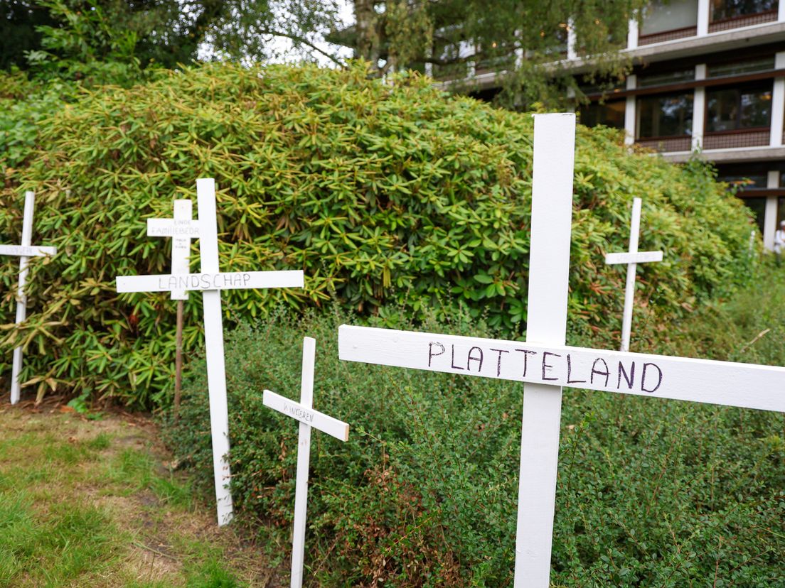 Drentse stikstofmars beëindigd - Boeren weer naar huis