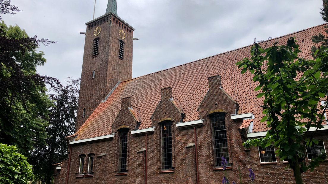 De kerk in Schore.