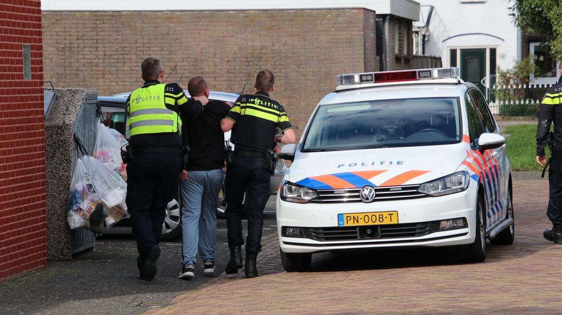 Arrestatie in Rilland