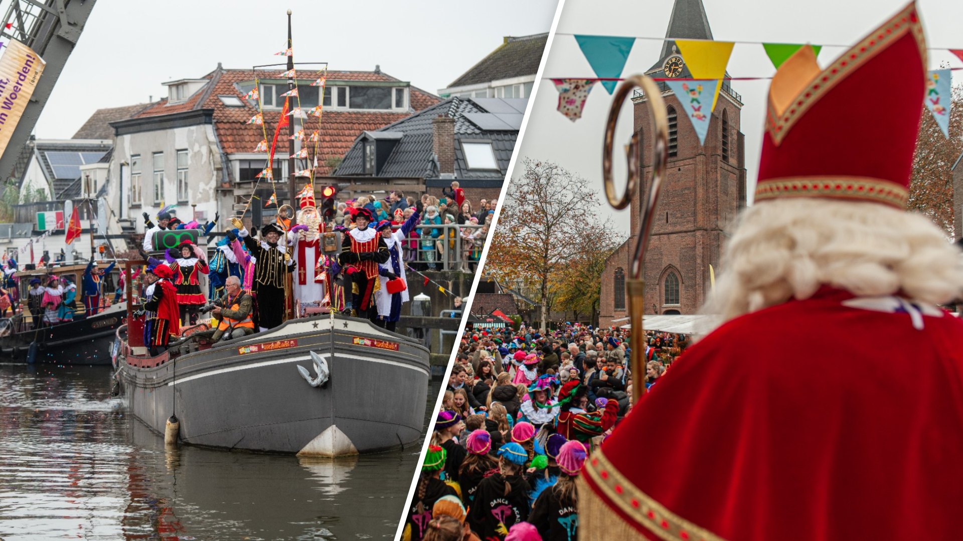 Sinterklaasviering in Woerden dreigt in het water te vallen, hulp dringend nodig