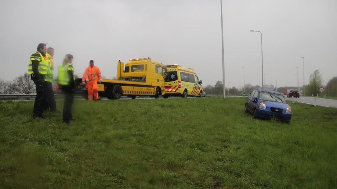 Ongeluk op knooppunt Lankhorst