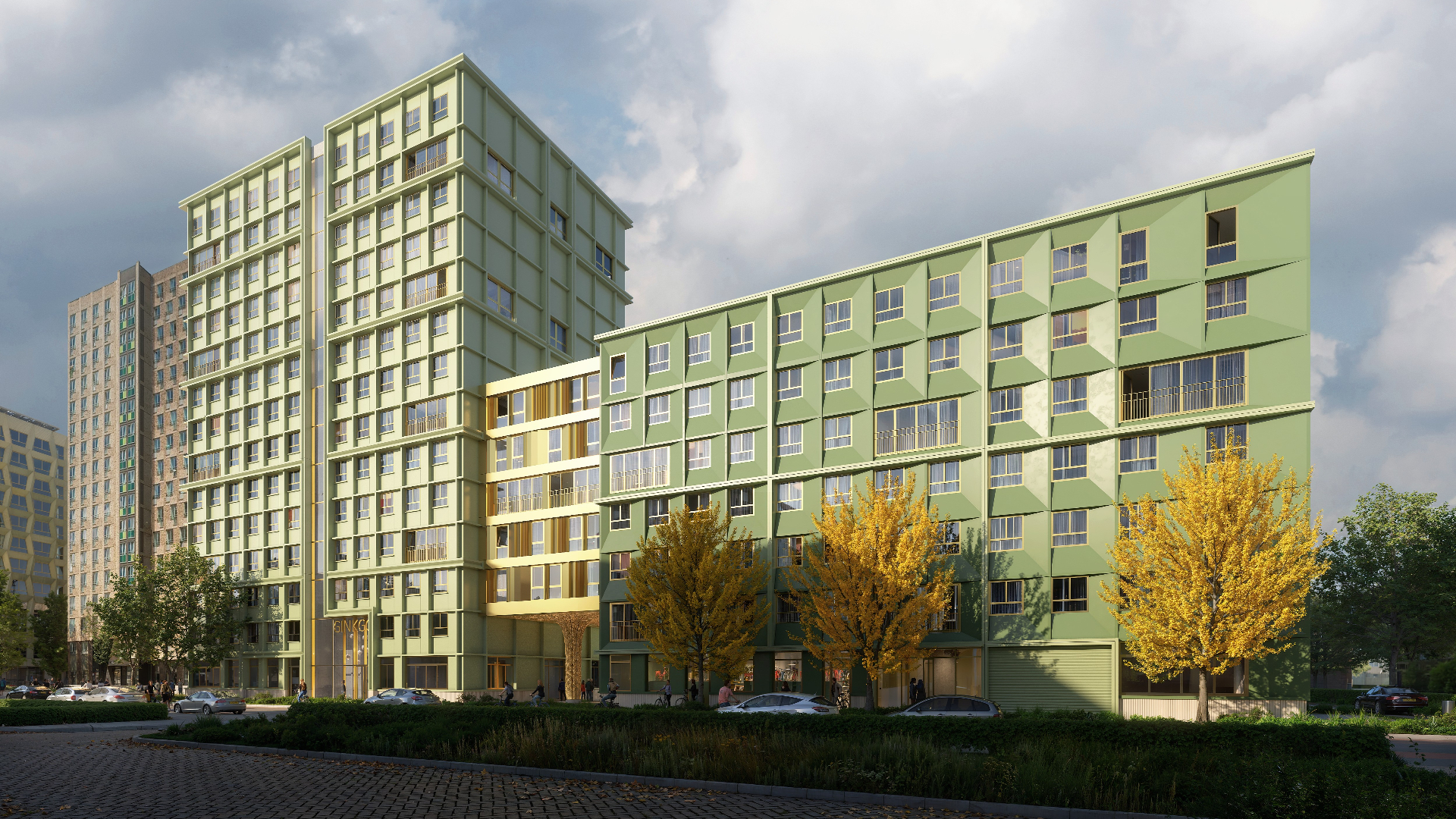 Deze nieuwe toren geeft 483 studenten straks een plek om te wonen