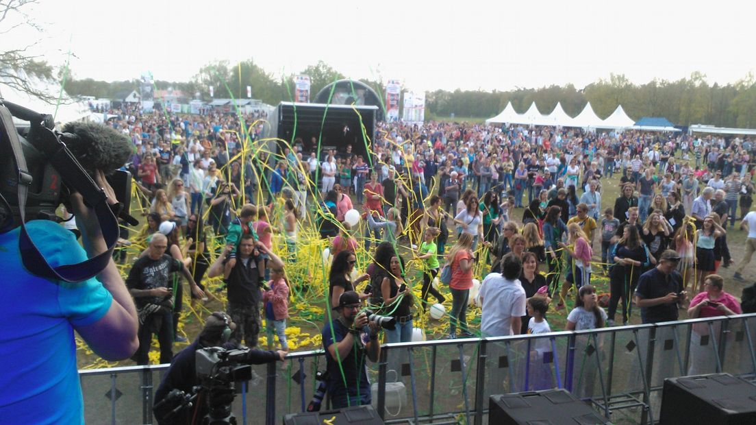 Het bevrijdingsfestival in Assen