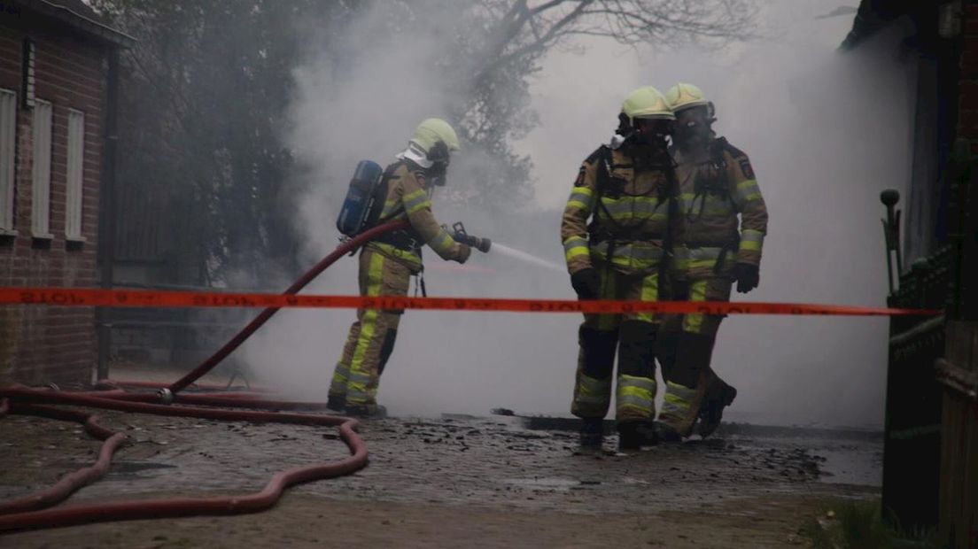 Schuurbrand bij Punthorst