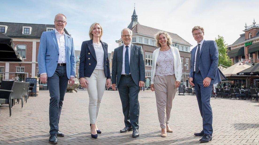 Oldenzaal heeft weer een college; drie wethouders benoemd
