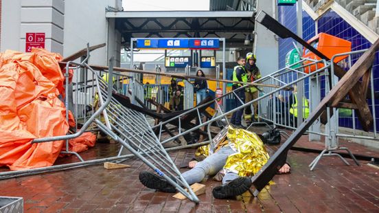 Grote inzet hulpdiensten en meer dan honderd slachtoffers bij oefening in Dordrecht Home