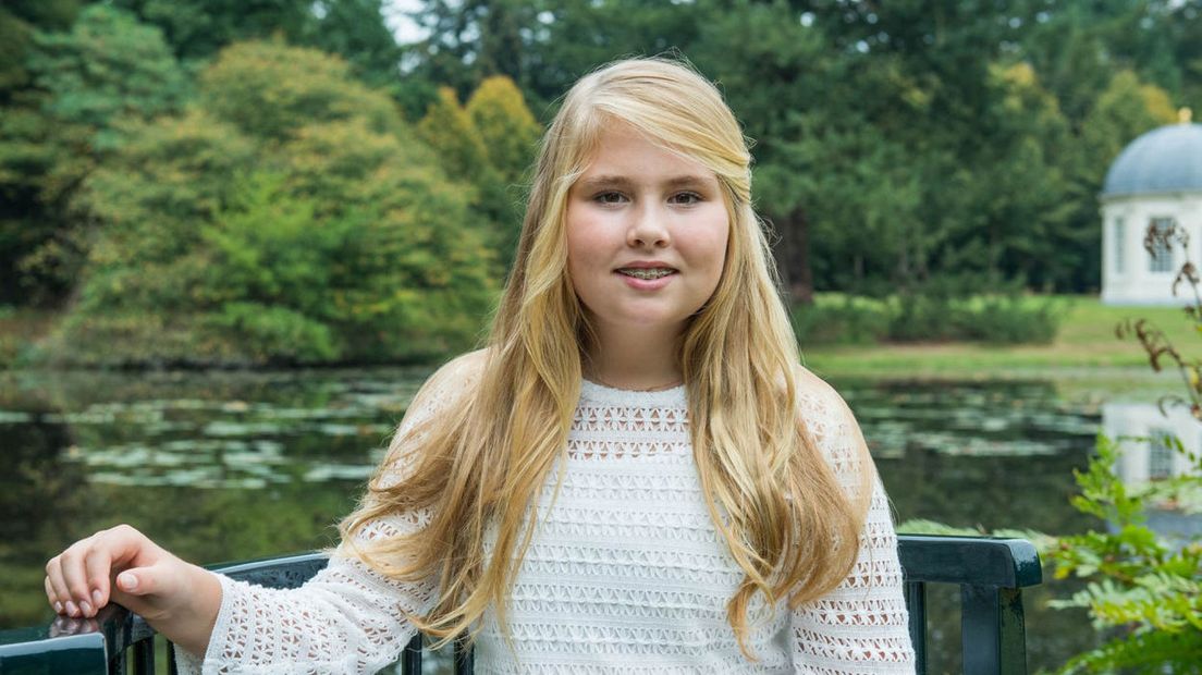 Prinses Amalia in het najaar van 2016