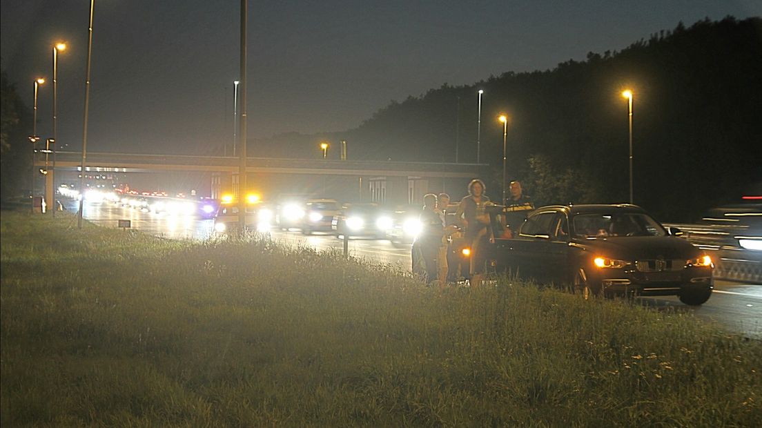 Ongeluk met twee auto's bij Holten