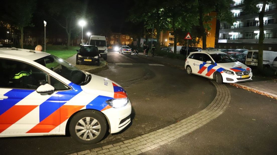 De politie was met meerdere eenheden ter plaatse