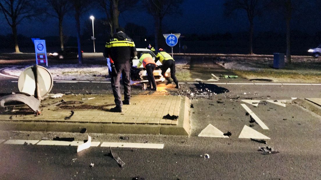 Botsing bij Hardenberg