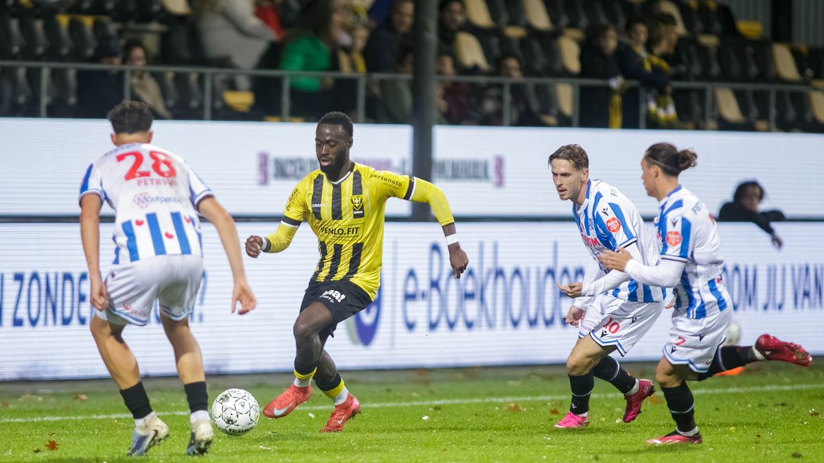 VVV komt er niet aan te pas tegen Heerenveen