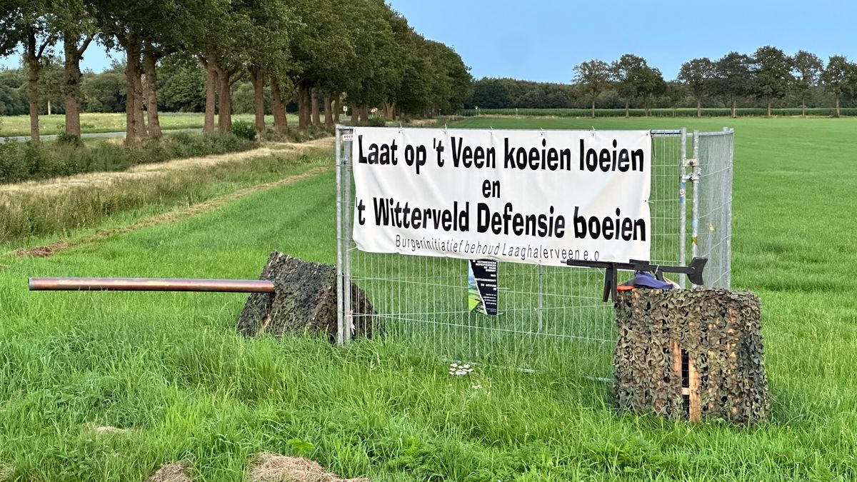 Geschiedenis herhaalt zich op Laaghalerveen: 'Tegen Defensie kun je niets beginnen'