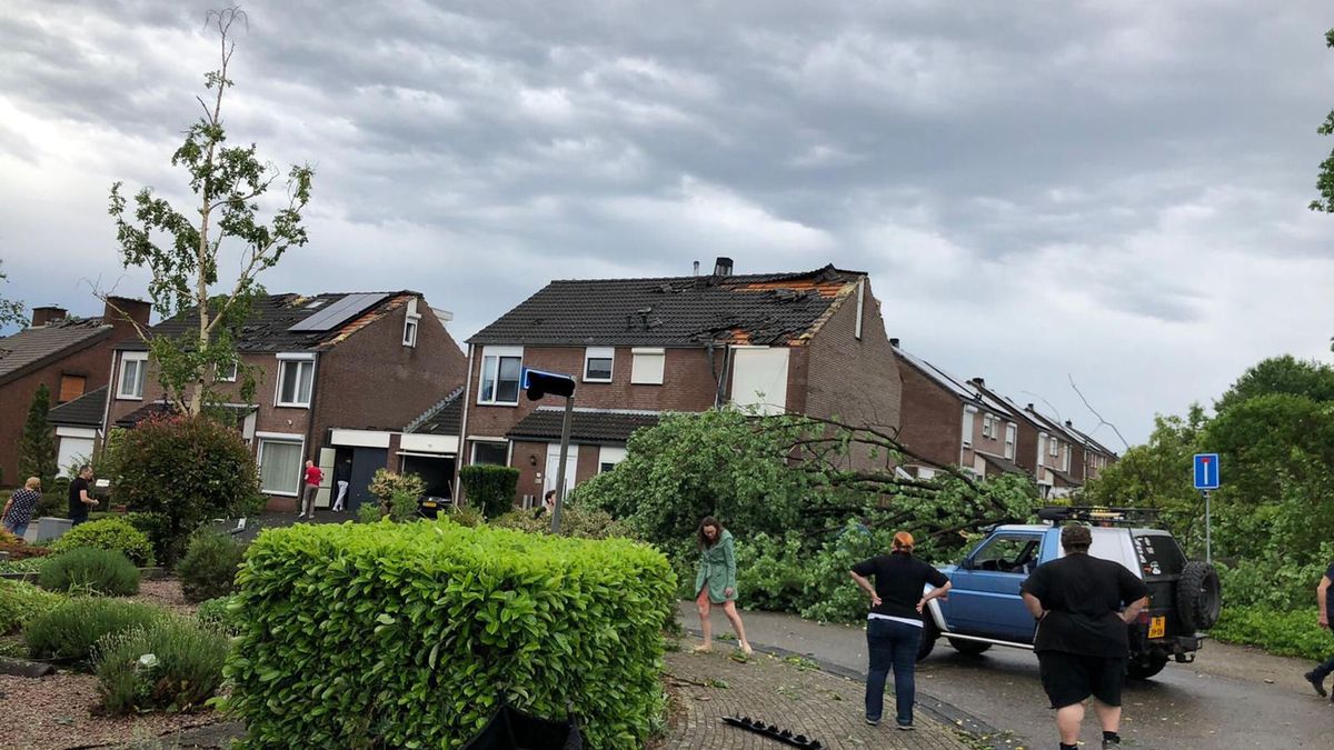 Meer dan honderd meldingen van schade na noodweer