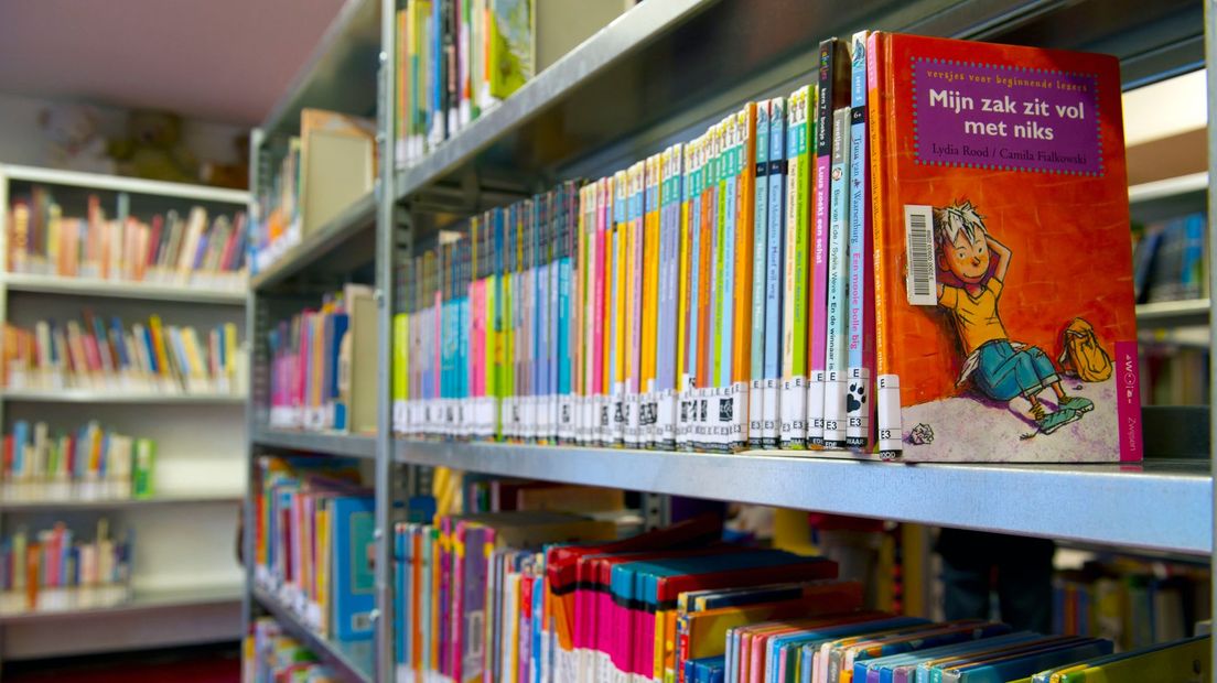 Kinderboeken in een bibliotheek (Rechten: ANP XTRA/Gerald van Daalen)