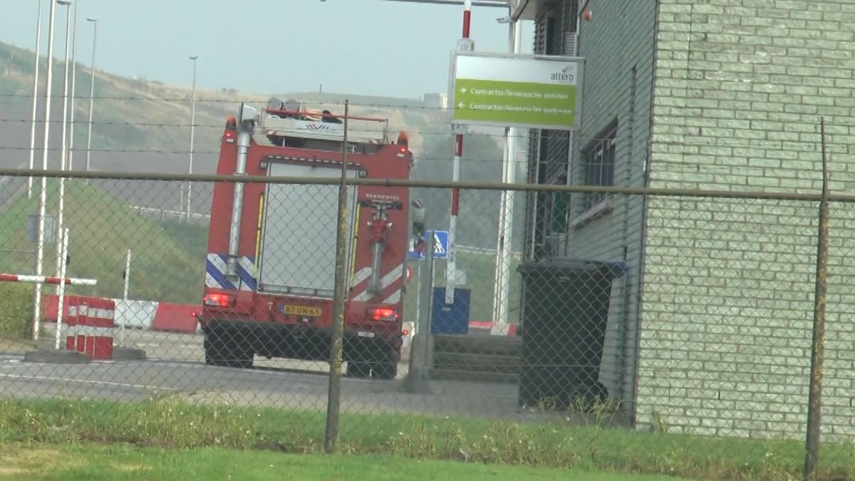 Brand bij afvalverwerker Attero in Wijster