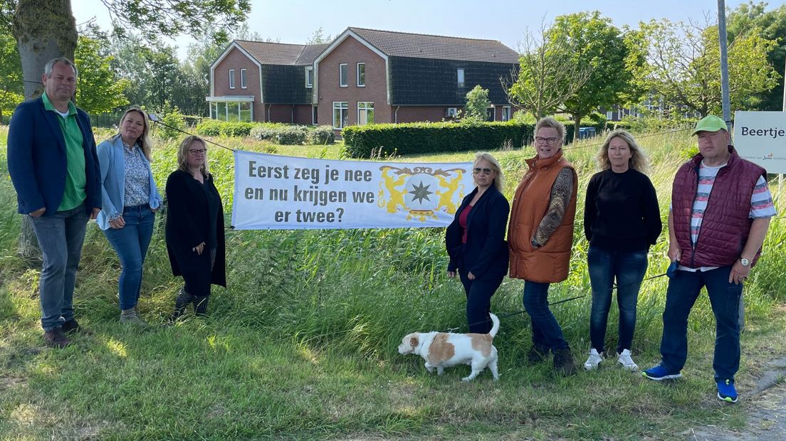 Bewoners van de Steekterweg bij een beoogde opvanglocatie