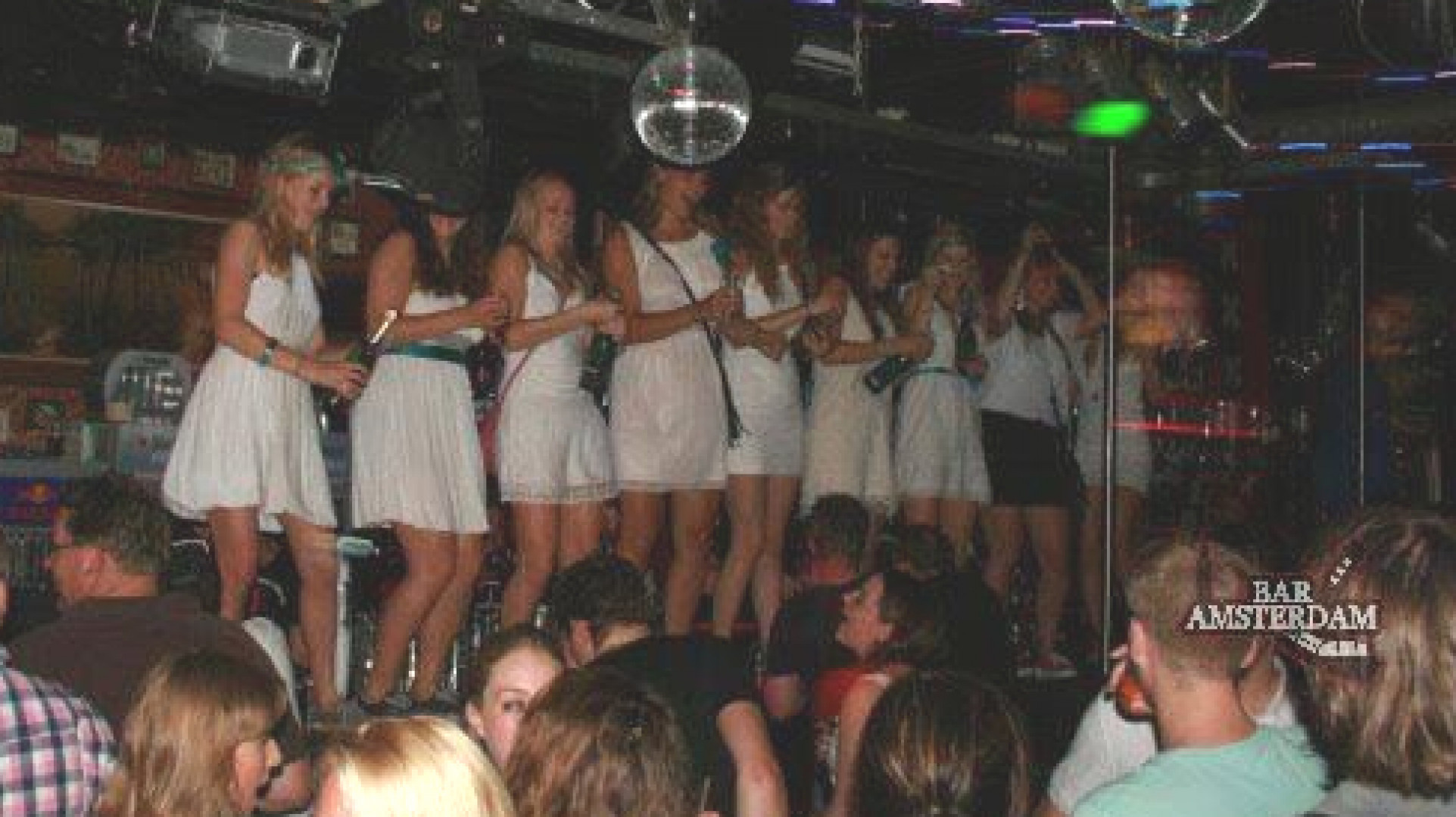 Bar Amsterdam stond bekend om zijn vrijgezellenfeesten