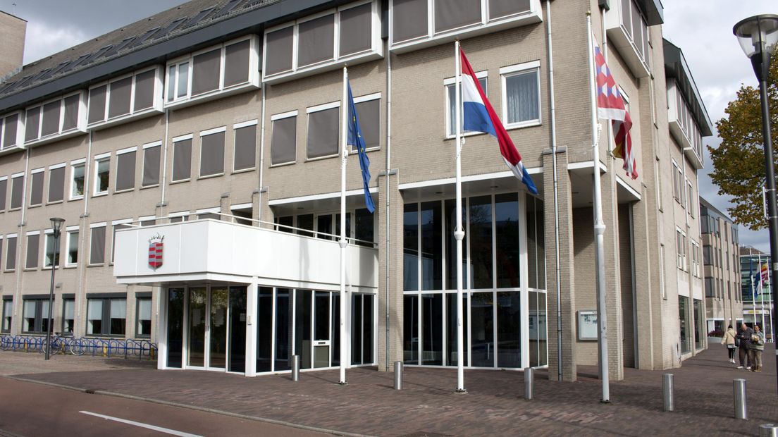 Het gemeentehuis van Houten.